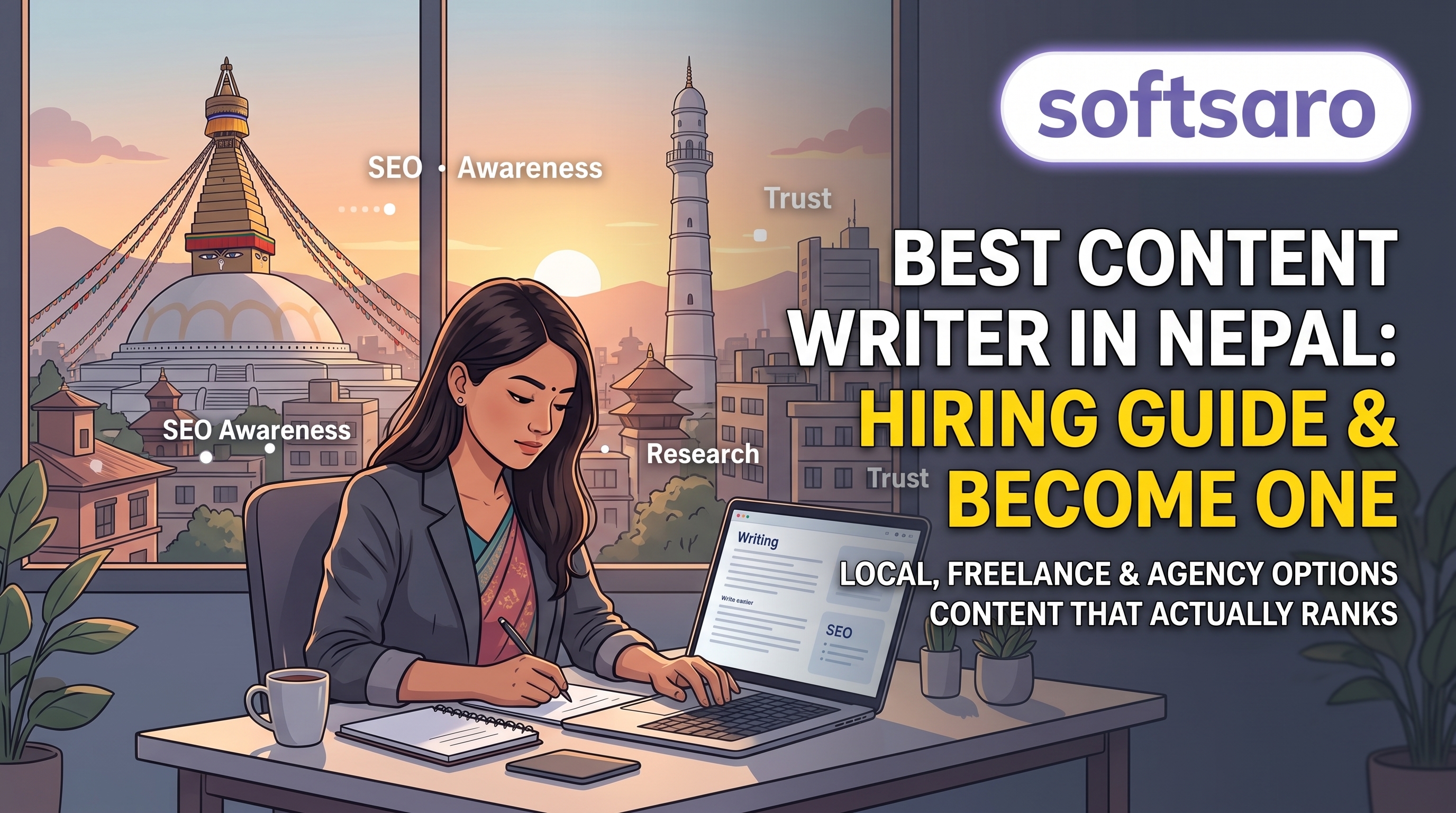 Content Writer In Nepal softsaro